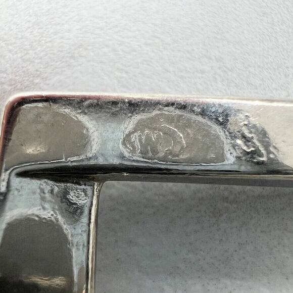 Silver Tone Simple Basic Belt Buckle - Picture 10 of 10